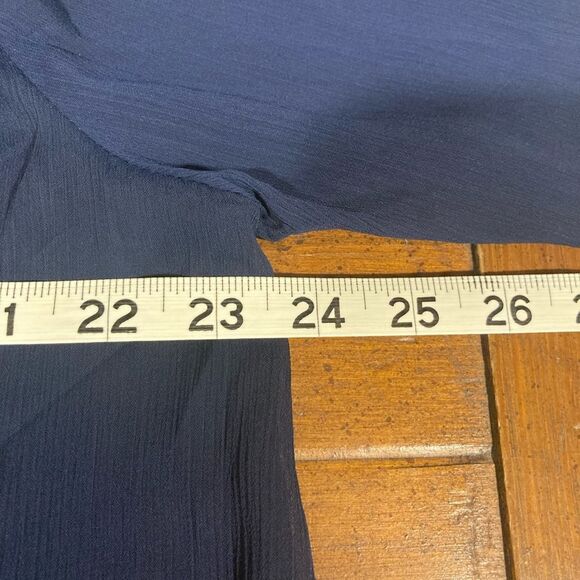 LT LanTing Dress Sz 18 Navy Mother of the Bride Wedding Tank/Jacket‎ Minimalist - Picture 11 of 12